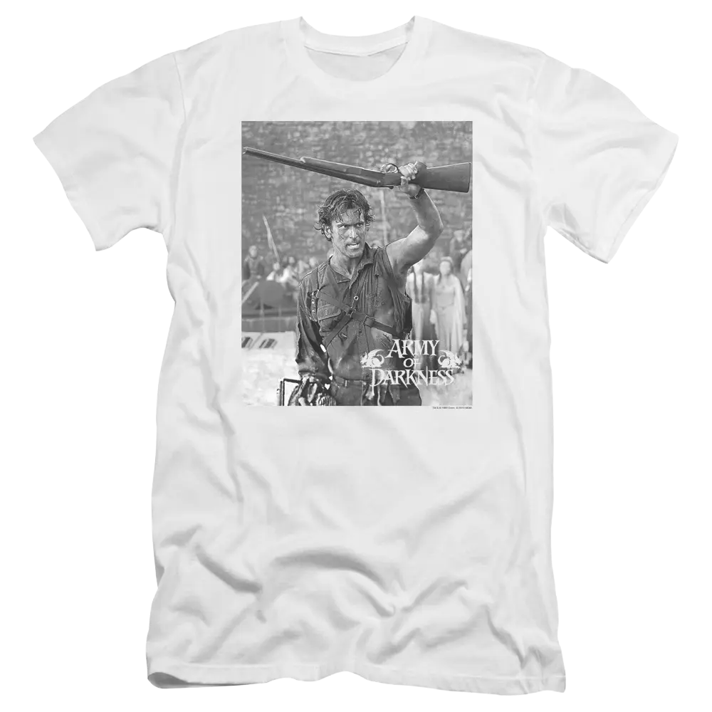 Army Of Darkness Boom - Men's Premium Slim Fit T-Shirt Army of Darkness
