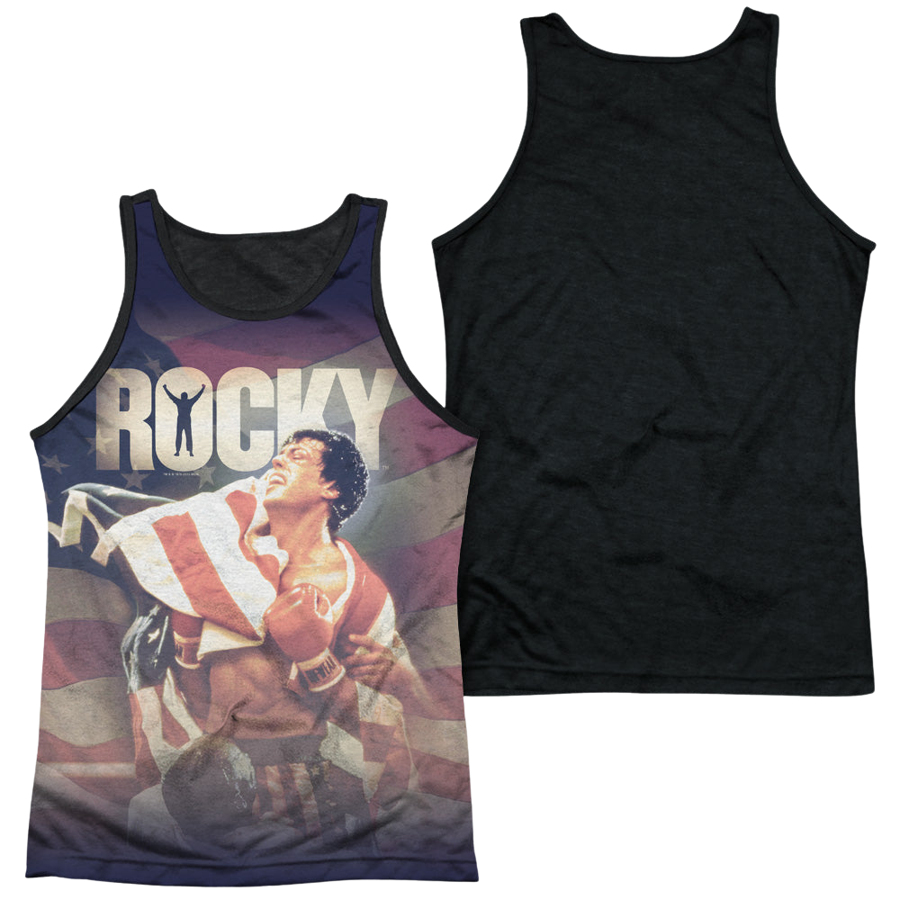 Rocky American Dreams - Men's Black Back Tank Top Men's Black Back Tank Rocky