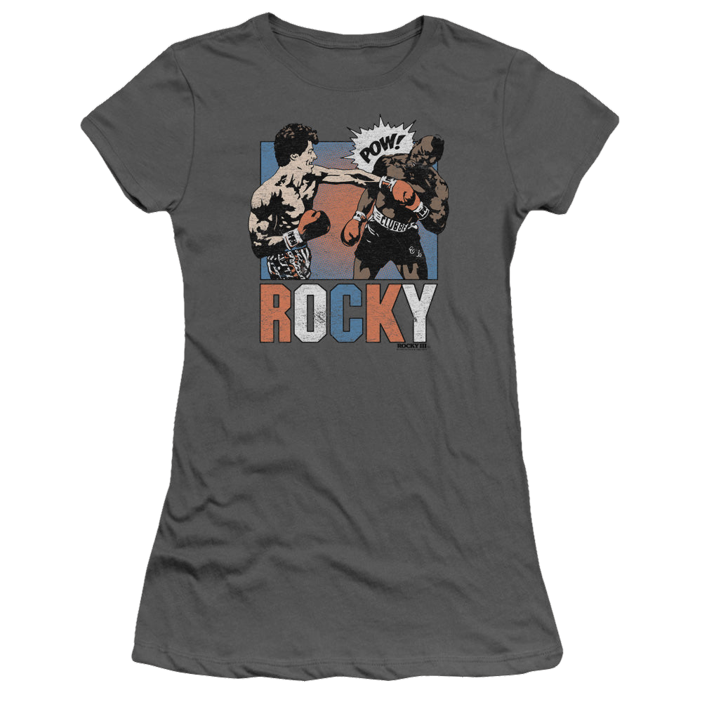 Rocky Rocky Pow - Juniors T-Shirt Juniors T-Shirt Rocky