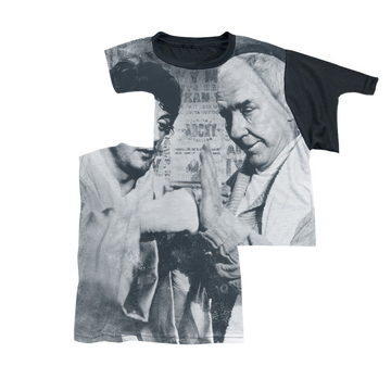 Rocky Ready youth black back t-shirt for ages 8 to 12