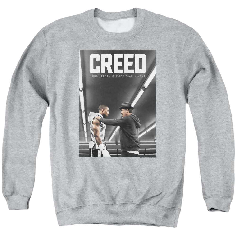 Creed Poster - Men's Crewneck Sweatshirt Men's Crewneck Sweatshirt Creed