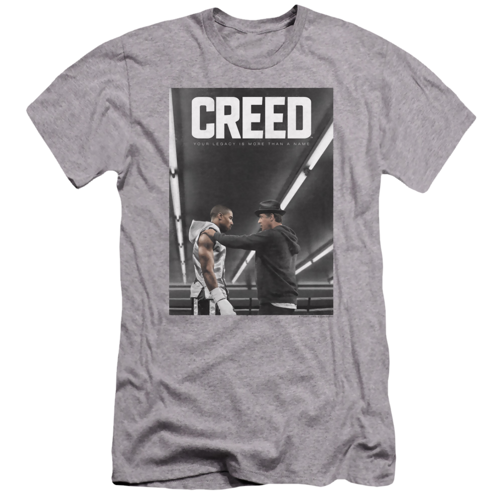 Creed Poster - Men's Premium Slim Fit T-Shirt Men's Premium Slim Fit T-Shirt Creed