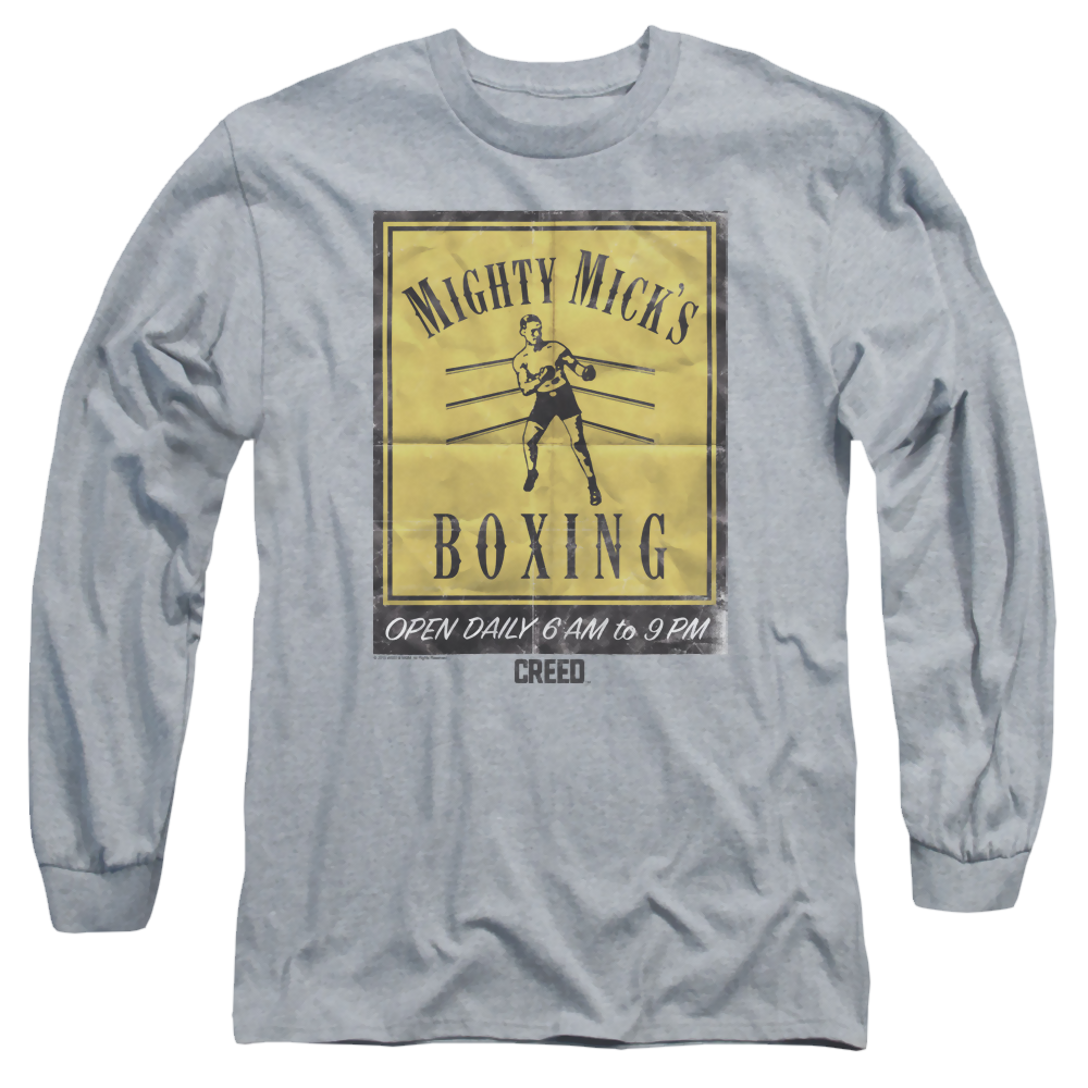 Creed Micks Poster - Men's Long Sleeve T-Shirt Men's Long Sleeve T-Shirt Creed
