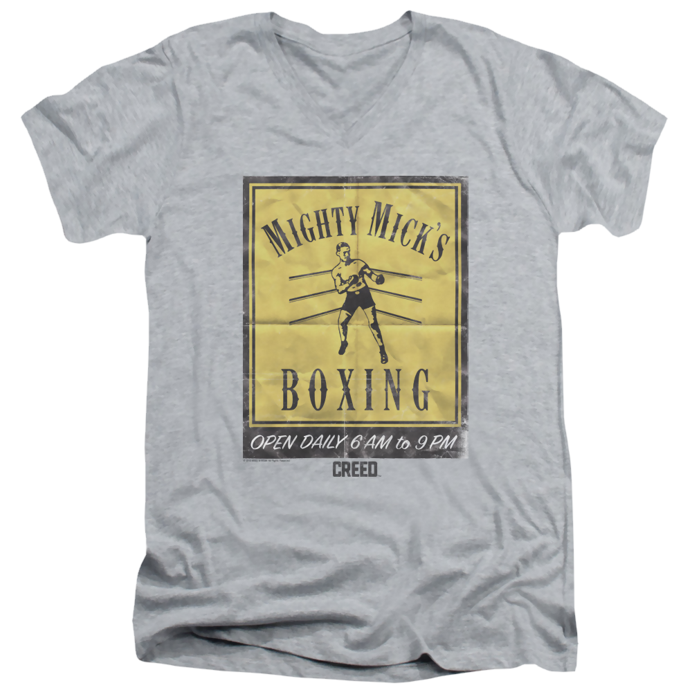 Creed Micks Poster - Men's V-Neck T-Shirt Men's V-Neck T-Shirt Creed