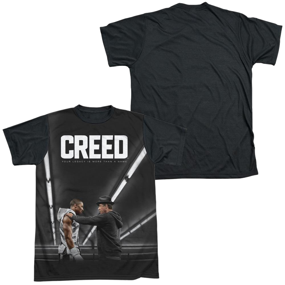 Creed Poster - Men's Black Back T-Shirt Men's Black Back T-Shirt Creed