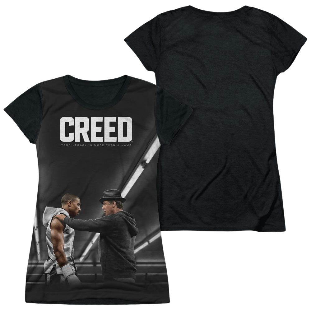 Creed Poster - Juniors Black Back T-Shirt Juniors Black Back T-Shirt Creed