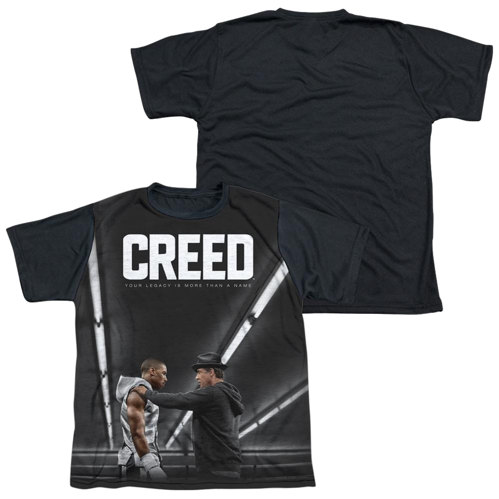 Creed Poster - Youth Black Back T-Shirt (Ages 8-12) Youth Black Back T-Shirt (Ages 8-12) Creed