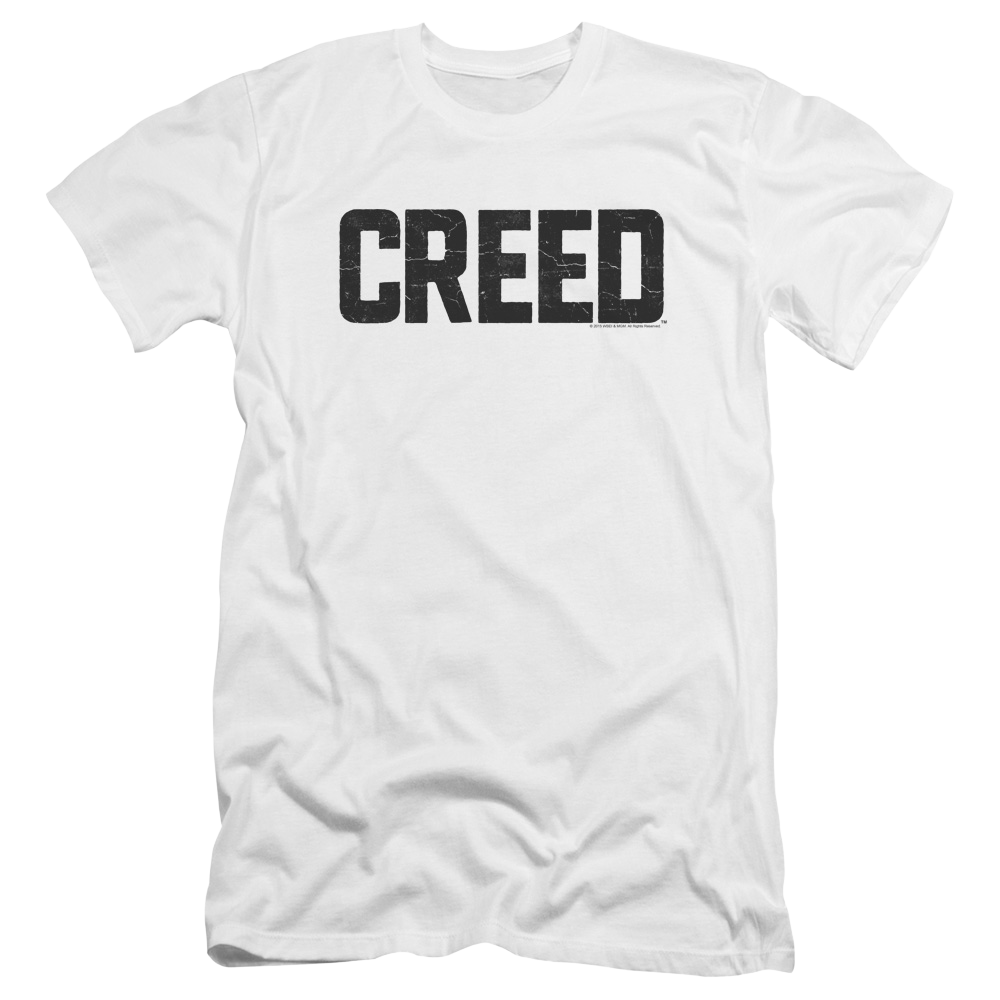 Creed Cracked Logo - Men's Premium Slim Fit T-Shirt Men's Premium Slim Fit T-Shirt Creed