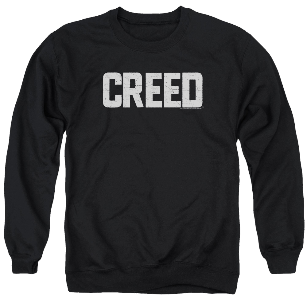 Creed Cracked Logo - Men's Crewneck Sweatshirt Men's Crewneck Sweatshirt Creed