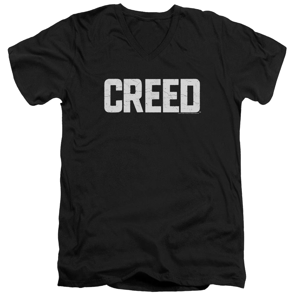Creed Cracked Logo - Men's V-Neck T-Shirt Men's V-Neck T-Shirt Creed