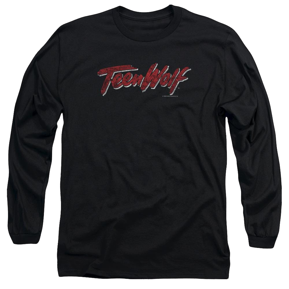 Teen Wolf Scrawl Logo Men's Long Sleeve T-Shirt Men's Long Sleeve T-Shirt Teen Wolf