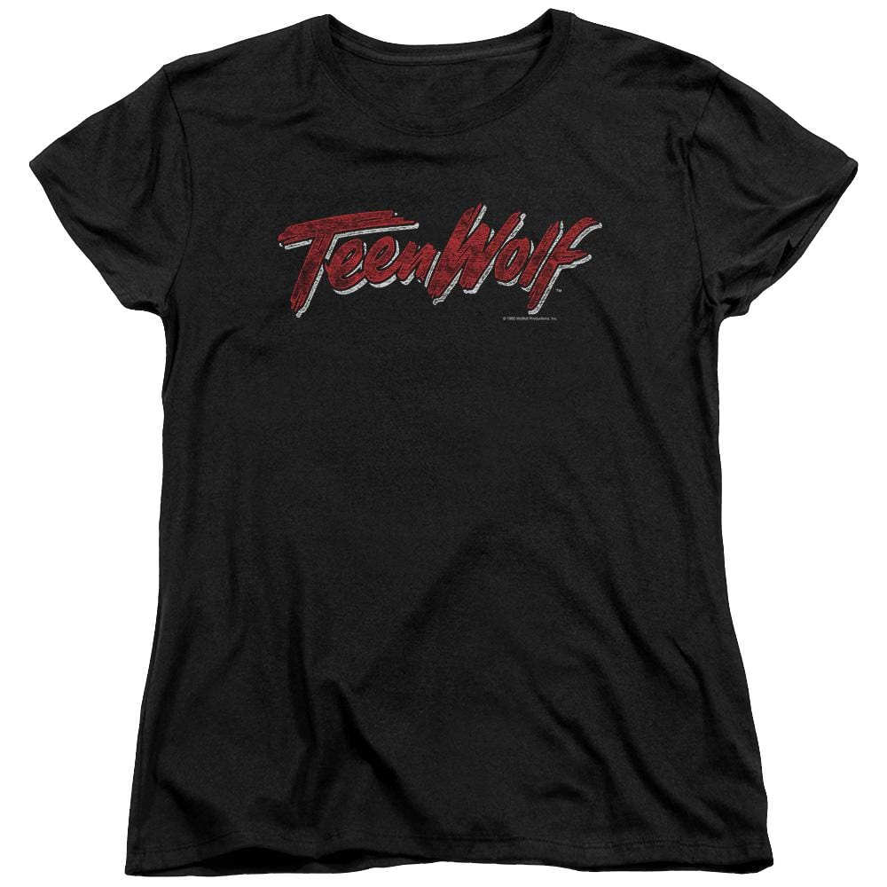 Teen Wolf Scrawl Logo Women's T-Shirt Women's T-Shirt Teen Wolf
