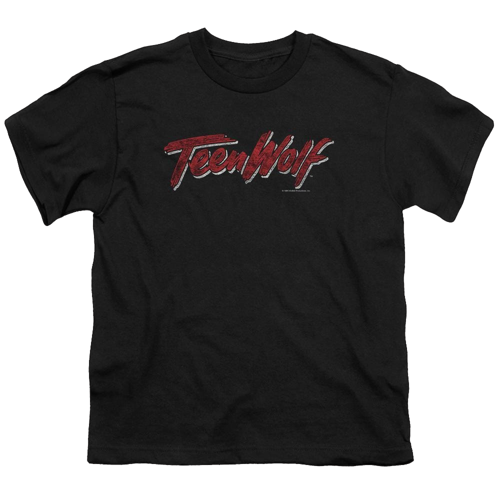 Teen Wolf Scrawl Logo Youth T-Shirt (Ages 8-12) Youth T-Shirt (Ages 8-12) Teen Wolf