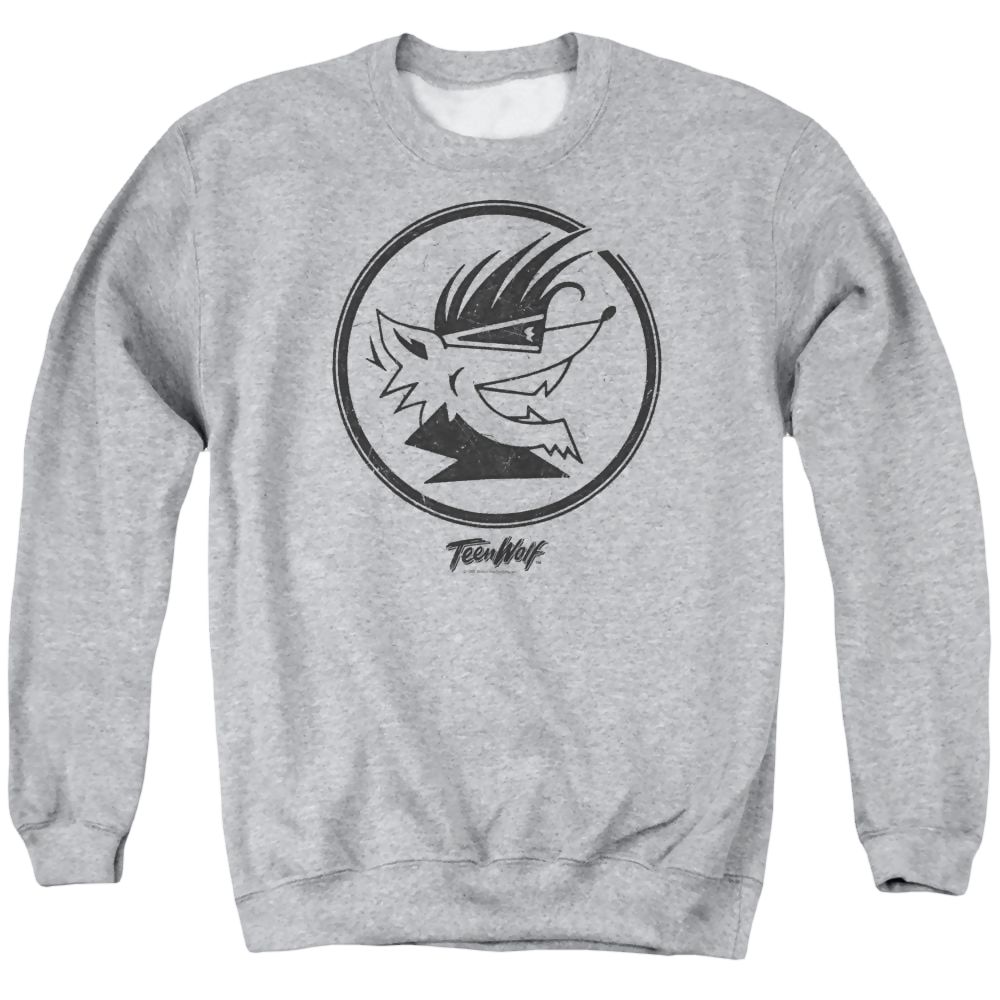 Teen Wolf Wolf Head Men's Crewneck Sweatshirt Men's Crewneck Sweatshirt Teen Wolf