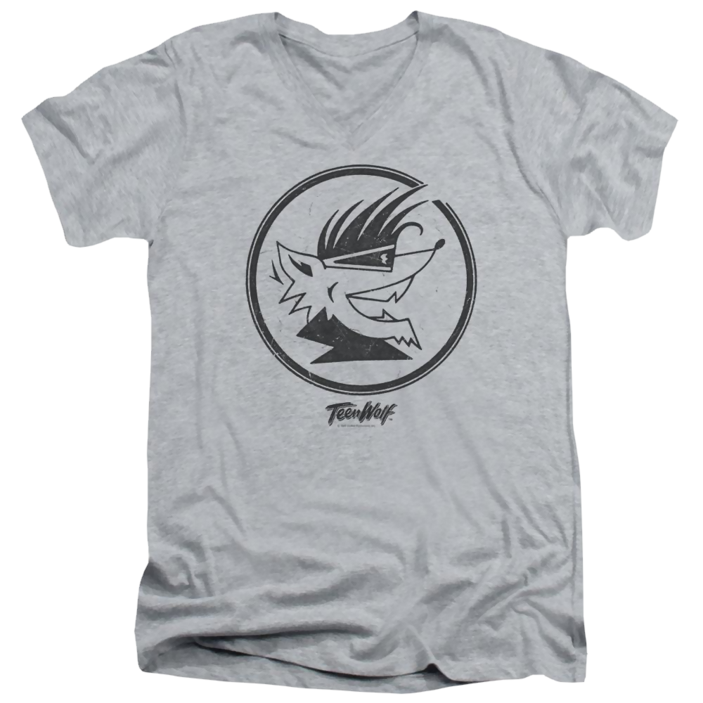 Teen Wolf Wolf Head Men's V-Neck T-Shirt Men's V-Neck T-Shirt Teen Wolf