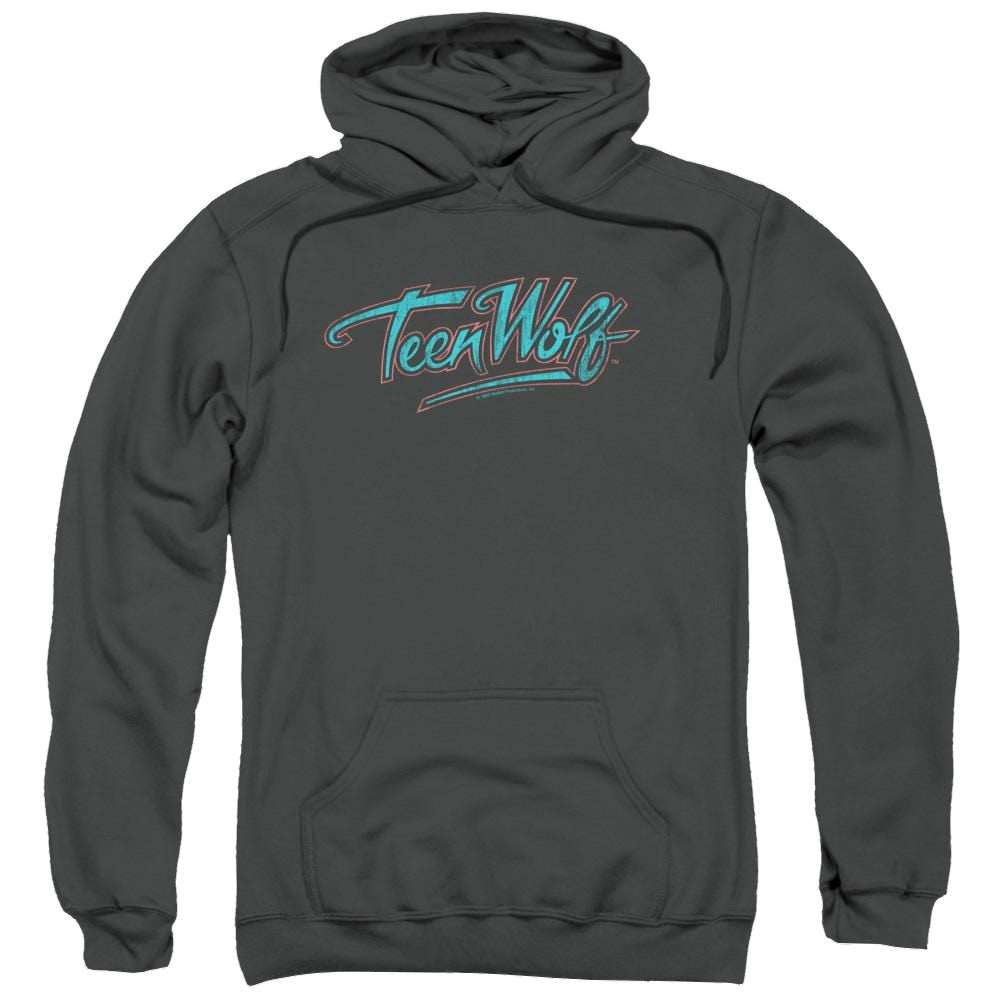 Teen Wolf Neon Logo Pullover Hoodie Pullover Hoodie Teen Wolf