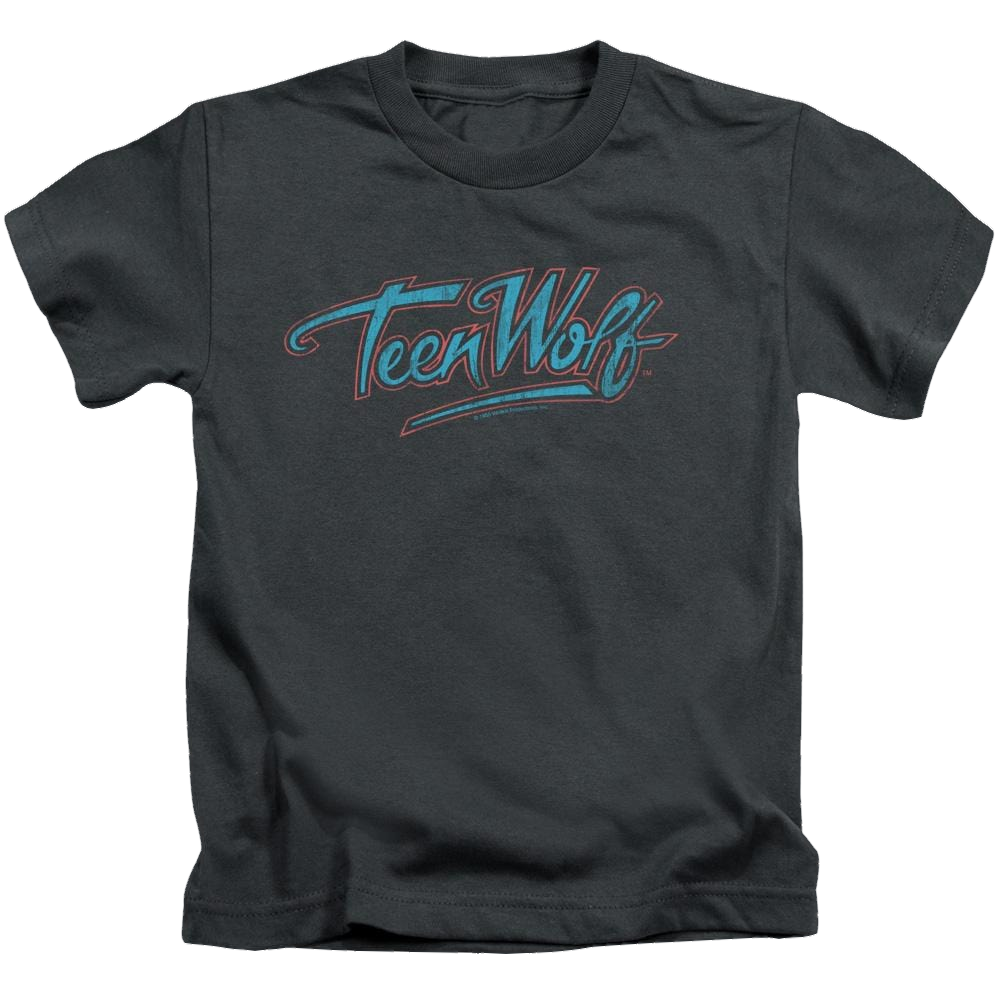 Teen Wolf Neon Logo Kid's T-Shirt (Ages 4-7) Kid's T-Shirt (Ages 4-7) Teen Wolf