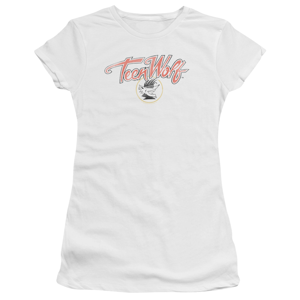 Teen Wolf Poster Logo Juniors T-Shirt Juniors T-Shirt Teen Wolf