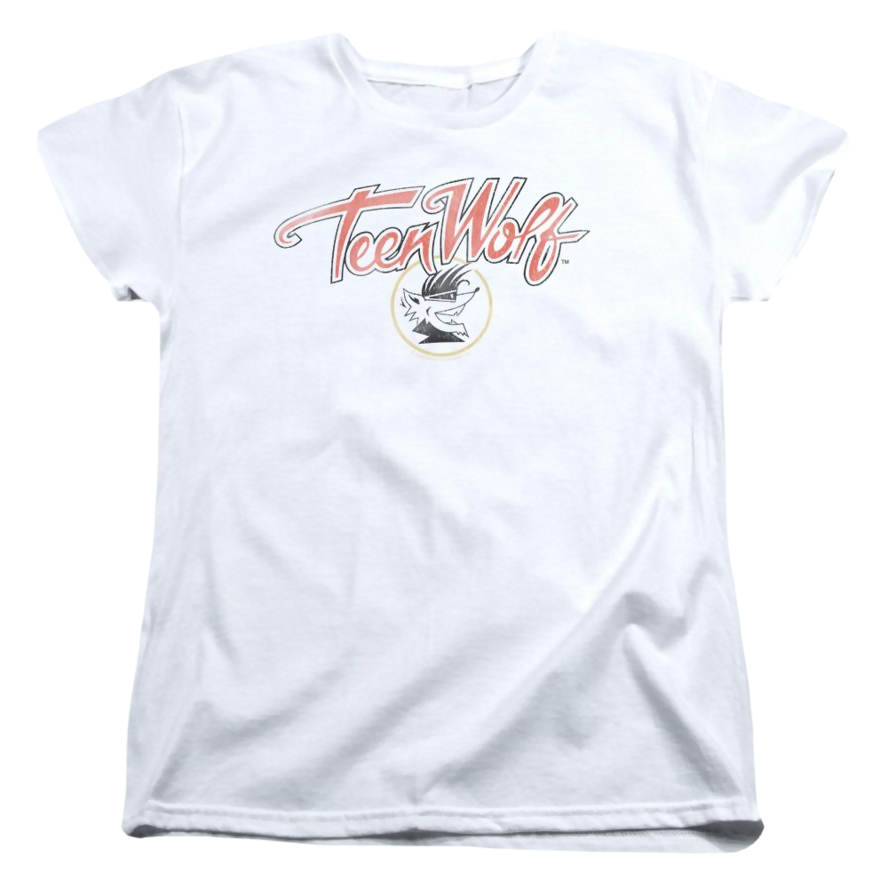 Teen Wolf Poster Logo Women's T-Shirt Women's T-Shirt Teen Wolf