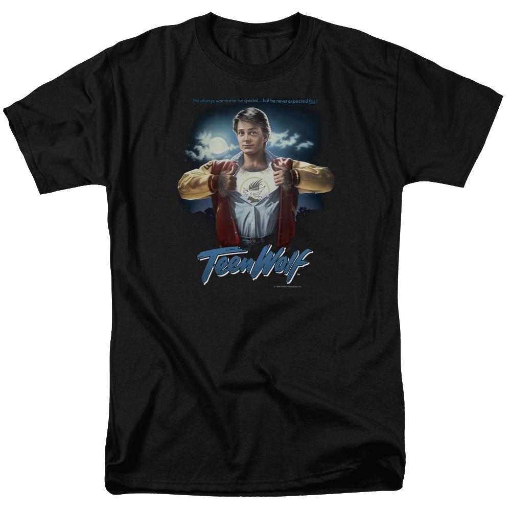 Teen Wolf Poster Men's Regular Fit T-Shirt Men's Regular Fit T-Shirt Teen Wolf