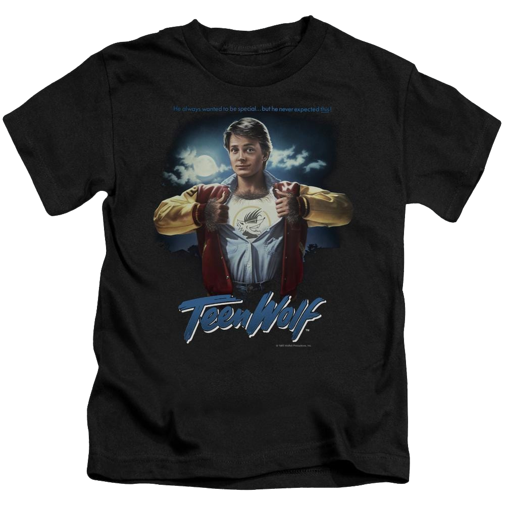 Teen Wolf Poster Kid's T-Shirt (Ages 4-7) Kid's T-Shirt (Ages 4-7) Teen Wolf