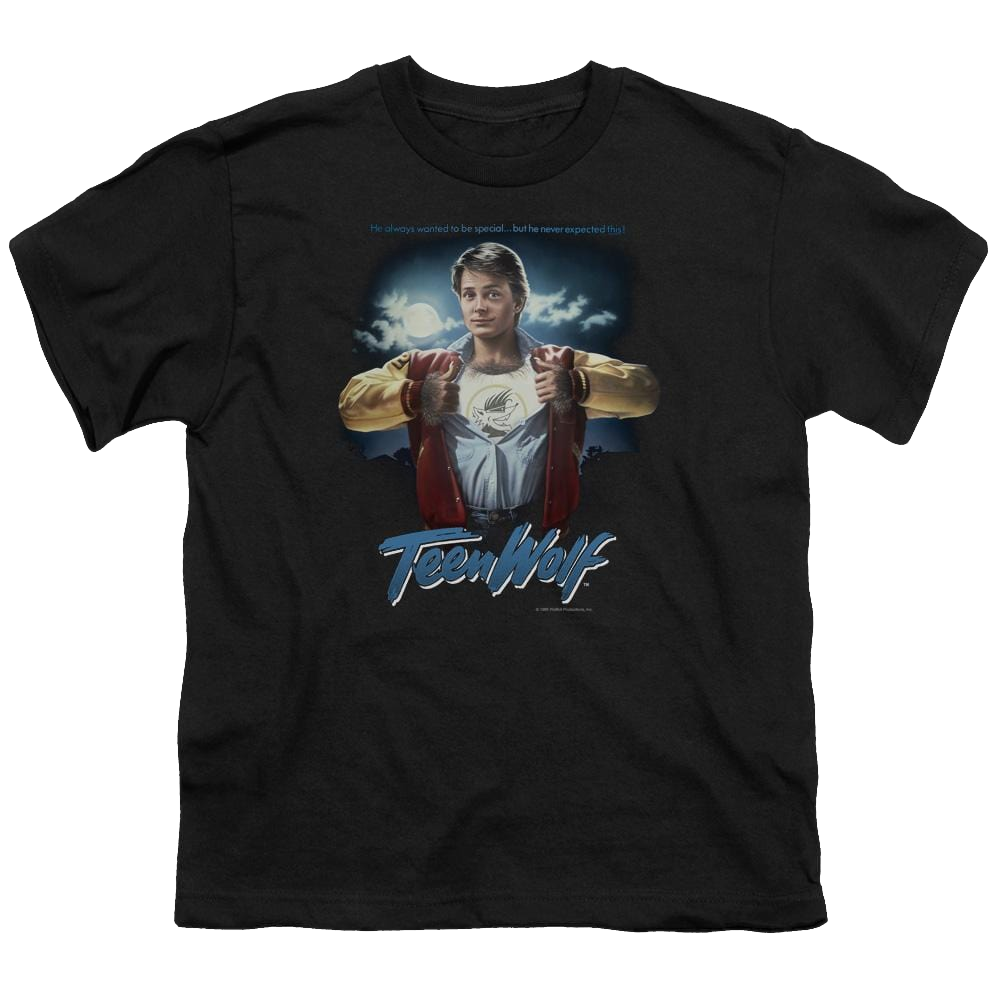 Teen Wolf Poster Youth T-Shirt (Ages 8-12) Youth T-Shirt (Ages 8-12) Teen Wolf