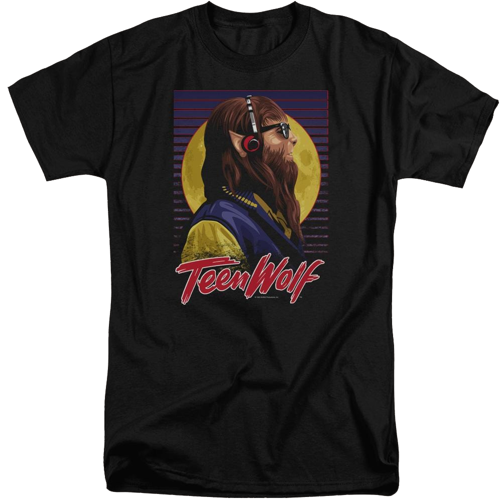 Teen Wolf Headphone Wolf Men's Tall Fit T-Shirt Men's Tall Fit T-Shirt Teen Wolf