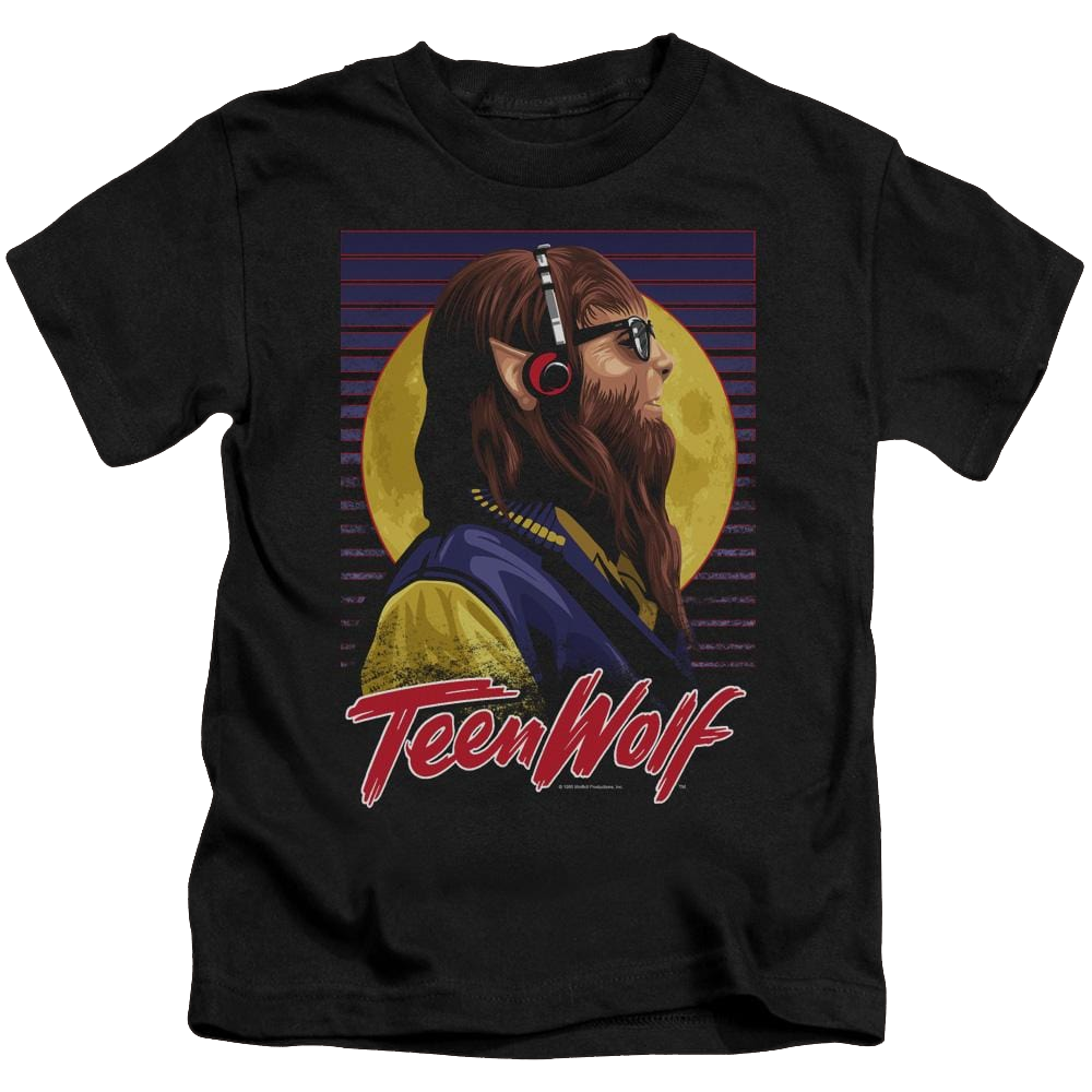Teen Wolf Headphone Wolf Kid's T-Shirt (Ages 4-7) Kid's T-Shirt (Ages 4-7) Teen Wolf
