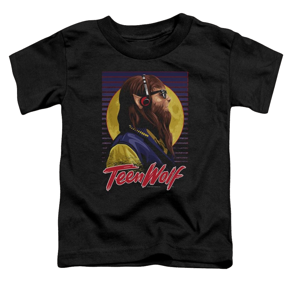 Teen Wolf Headphone Wolf Toddler T-Shirt Toddler T-Shirt Teen Wolf