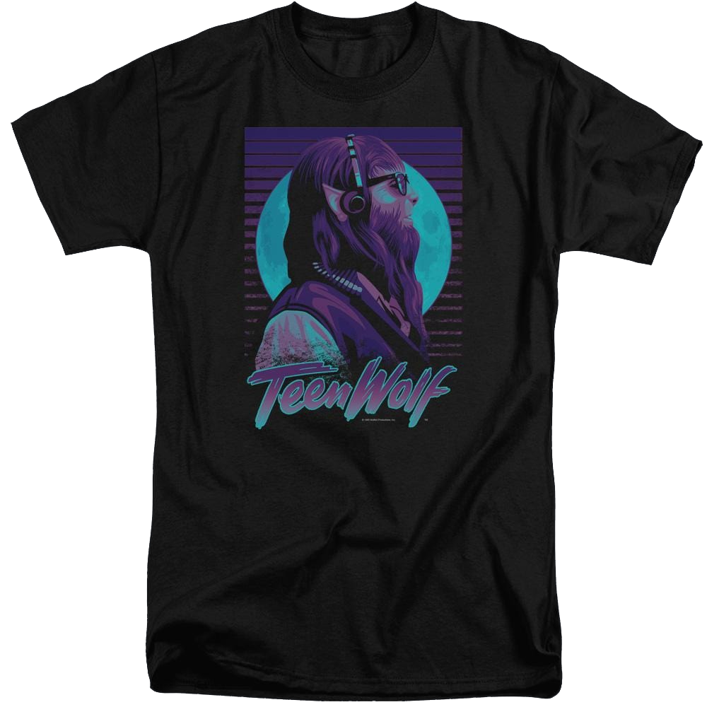 Teen Wolf Headphone Wolf Men's Tall Fit T-Shirt Men's Tall Fit T-Shirt Teen Wolf