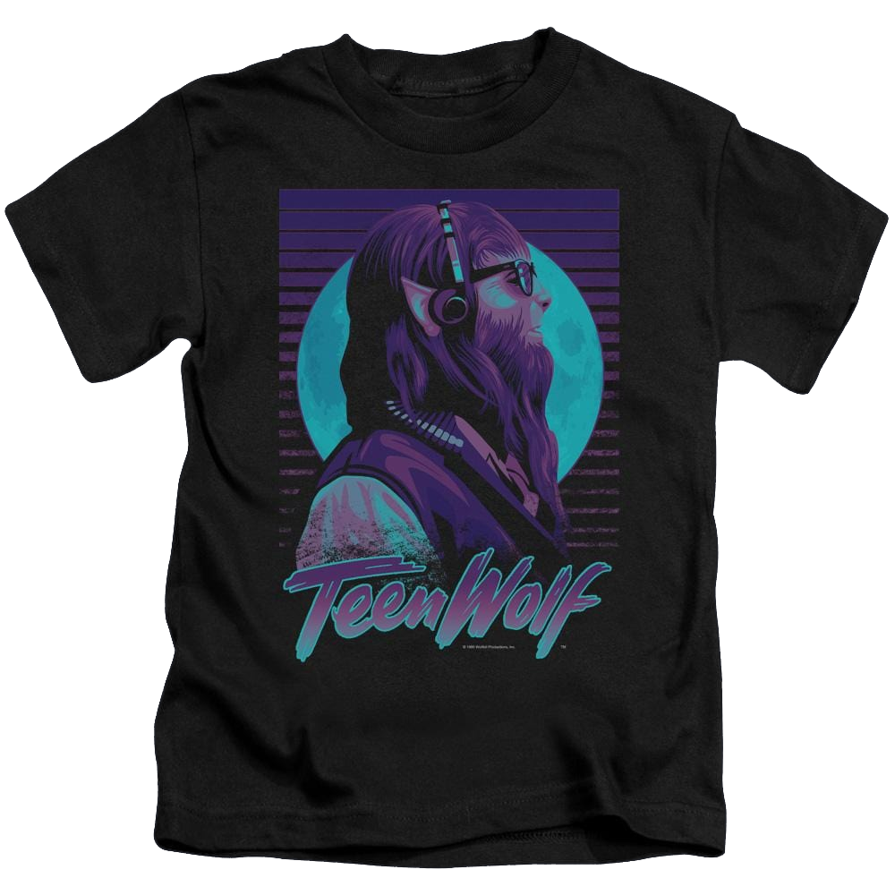 Teen Wolf Headphone Wolf Kid's T-Shirt (Ages 4-7) Kid's T-Shirt (Ages 4-7) Teen Wolf
