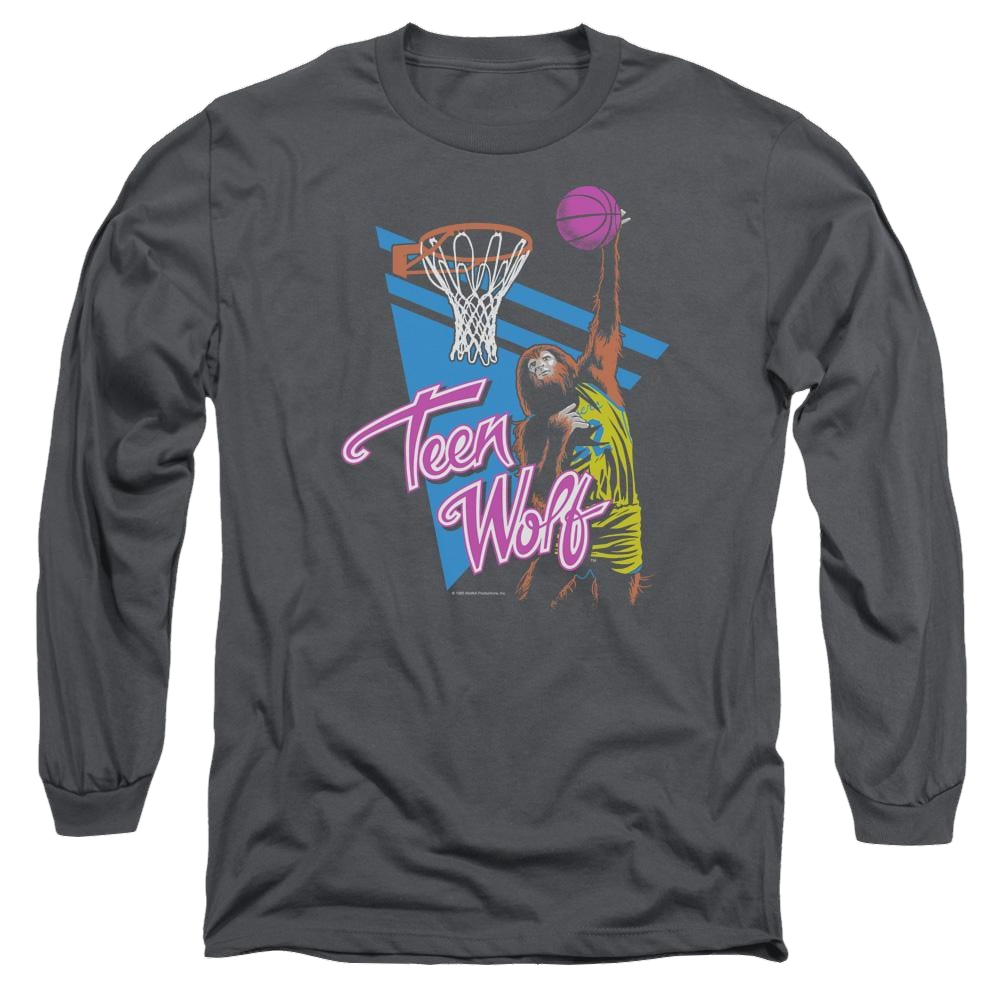 Teen Wolf Slam Dunk Men's Long Sleeve T-Shirt Men's Long Sleeve T-Shirt Teen Wolf