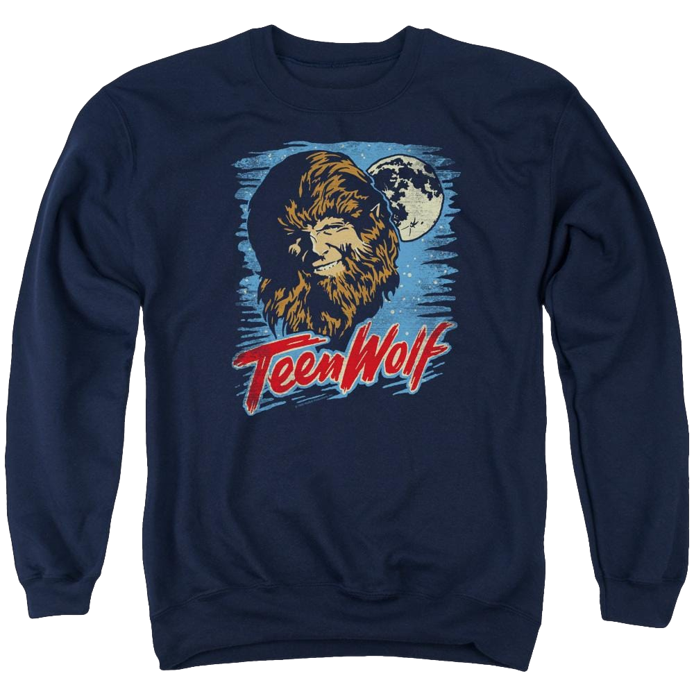 Teen Wolf Moon Wolf Men's Crewneck Sweatshirt Men's Crewneck Sweatshirt Teen Wolf
