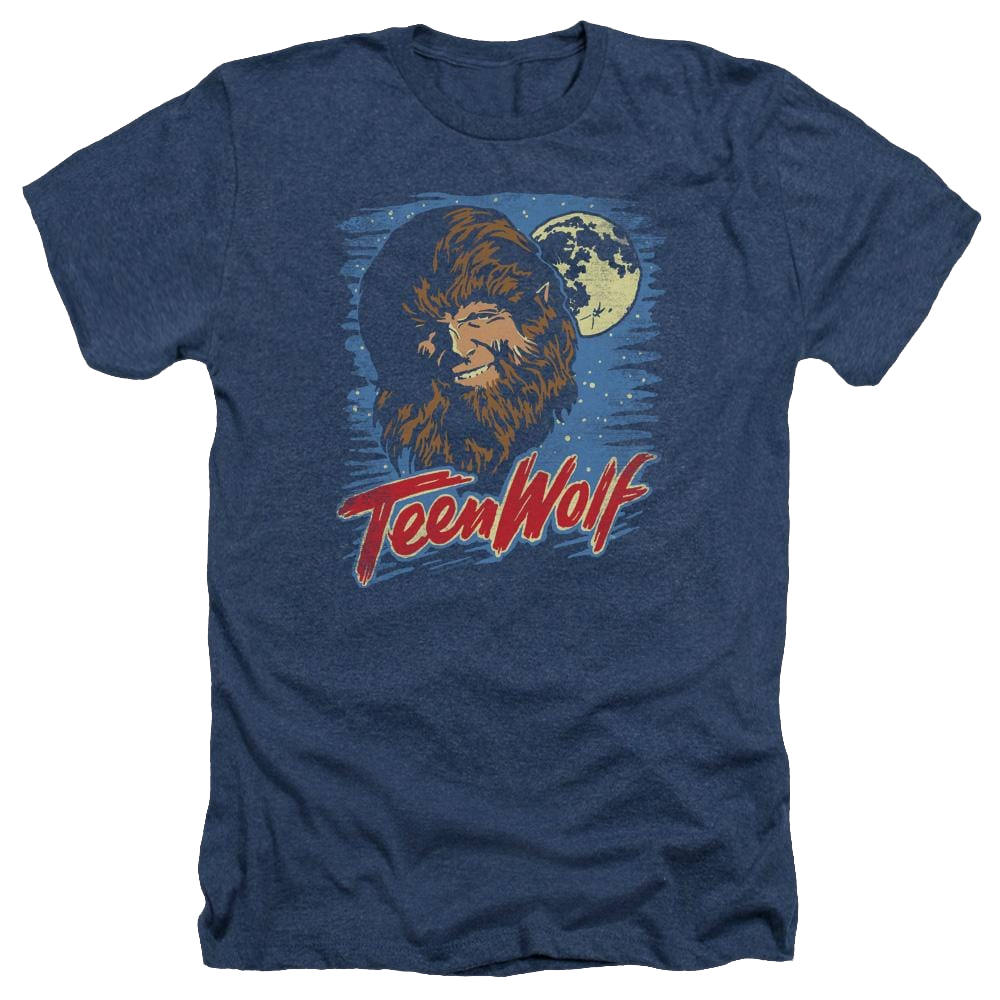 Teen Wolf Moon Wolf Men's Heather T-Shirt Men's Heather T-Shirt Teen Wolf