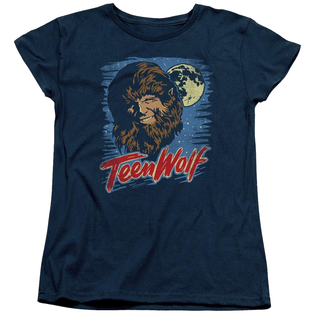 Teen Wolf Moon Wolf Women's T-Shirt Women's T-Shirt Teen Wolf