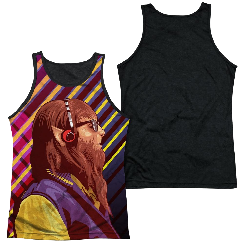 Teen Wolf Wolf Rays Men's Black Back Tank Men's Black Back Tank Teen Wolf