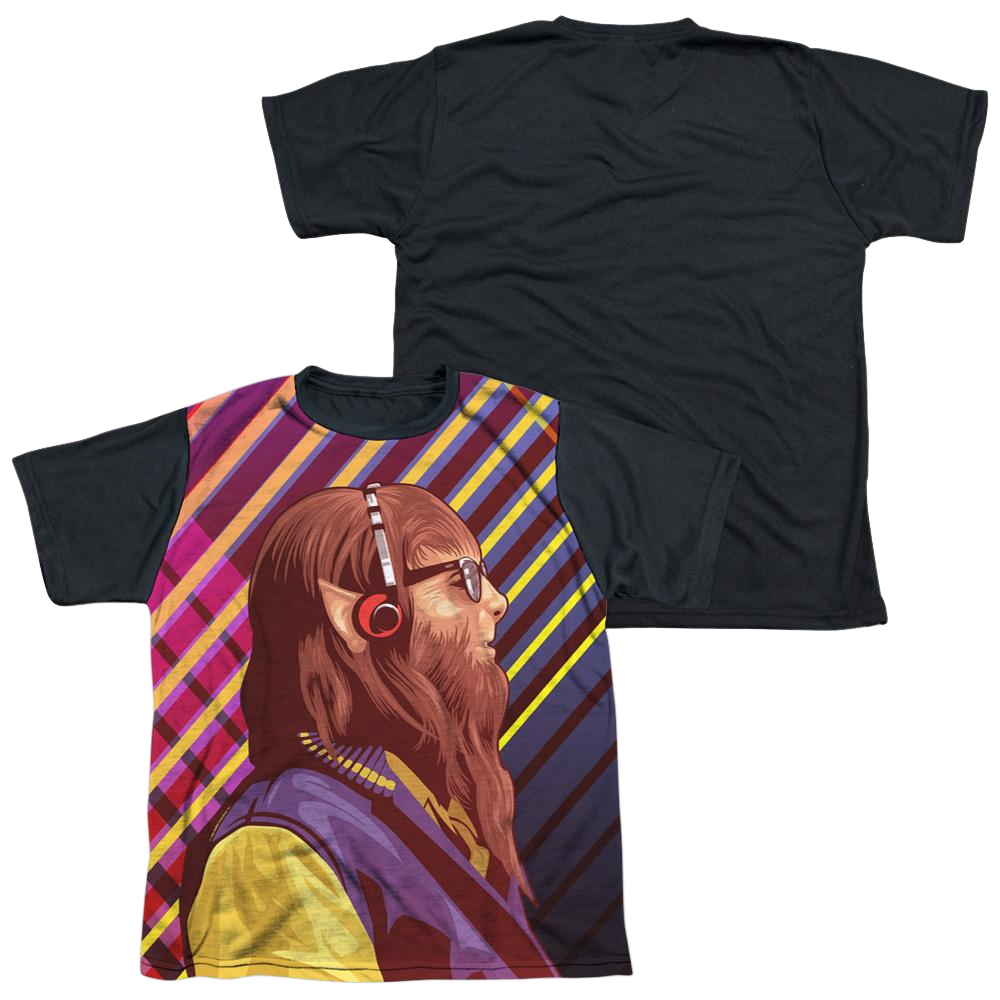 Teen Wolf Wolf Rays Youth Black Back T-Shirt (Ages 8-12) Youth Black Back T-Shirt (Ages 8-12) Teen Wolf