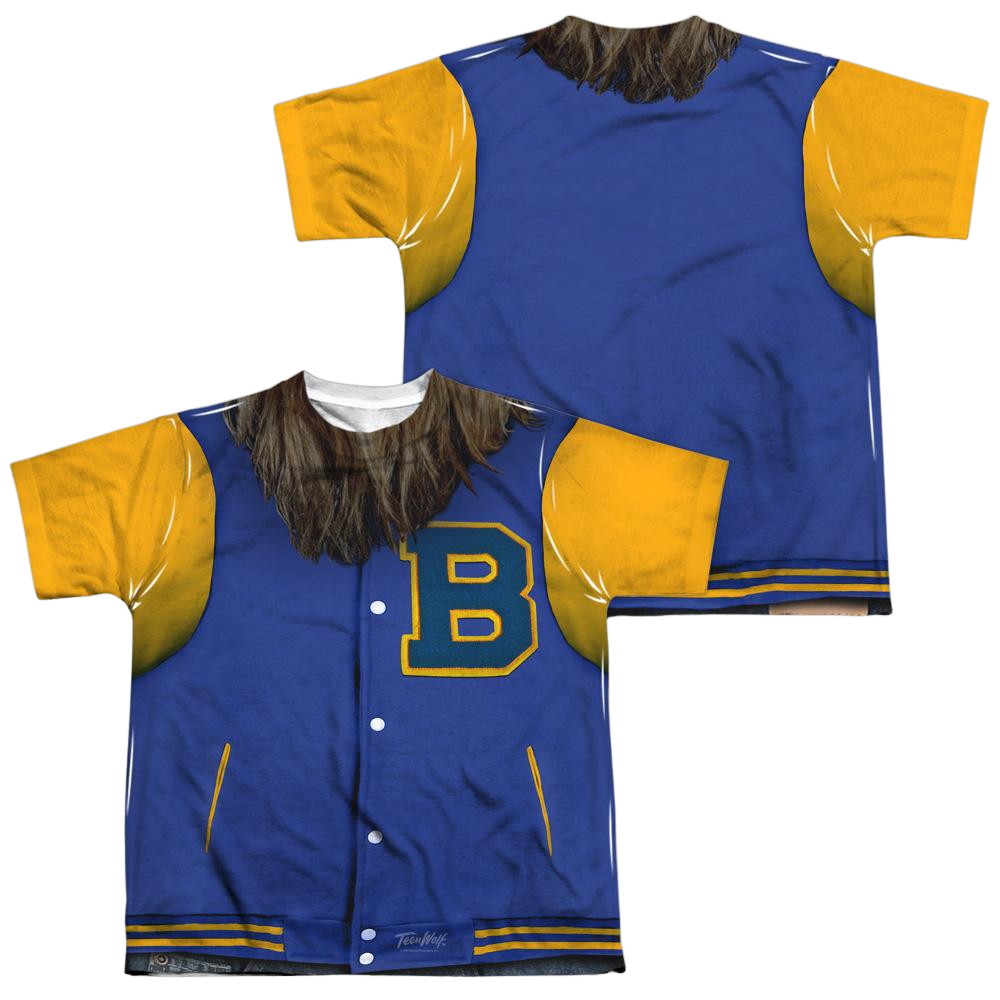 Teen Wolf Varsity Jacket Youth All-Over Print T-Shirt (Ages 8-12) Youth All-Over Print T-Shirt (Ages 8-12) Teen Wolf