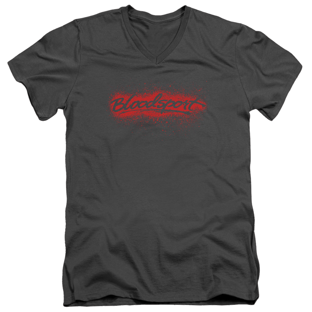 Bloodsport Blood Splatter - Men's V-Neck T-Shirt Men's V-Neck T-Shirt Bloodsport