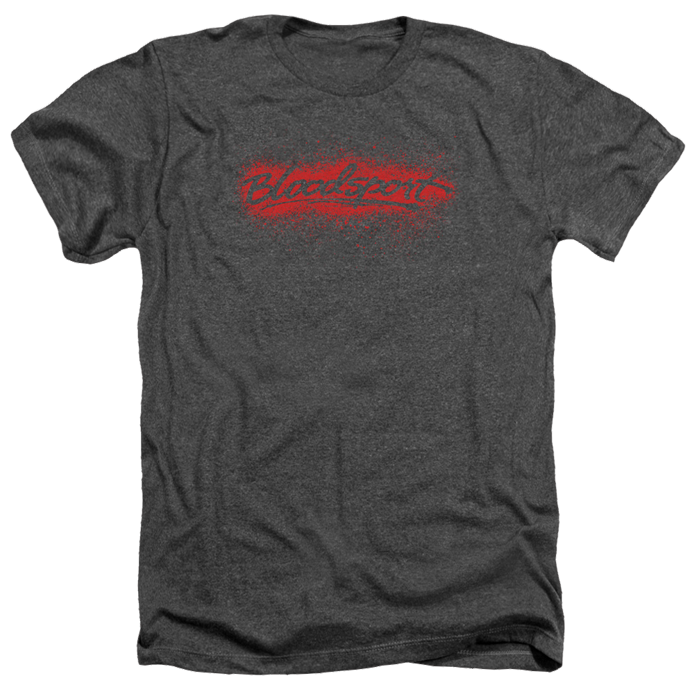 Bloodsport Blood Splatter - Men's Heather T-Shirt Men's Heather T-Shirt Bloodsport