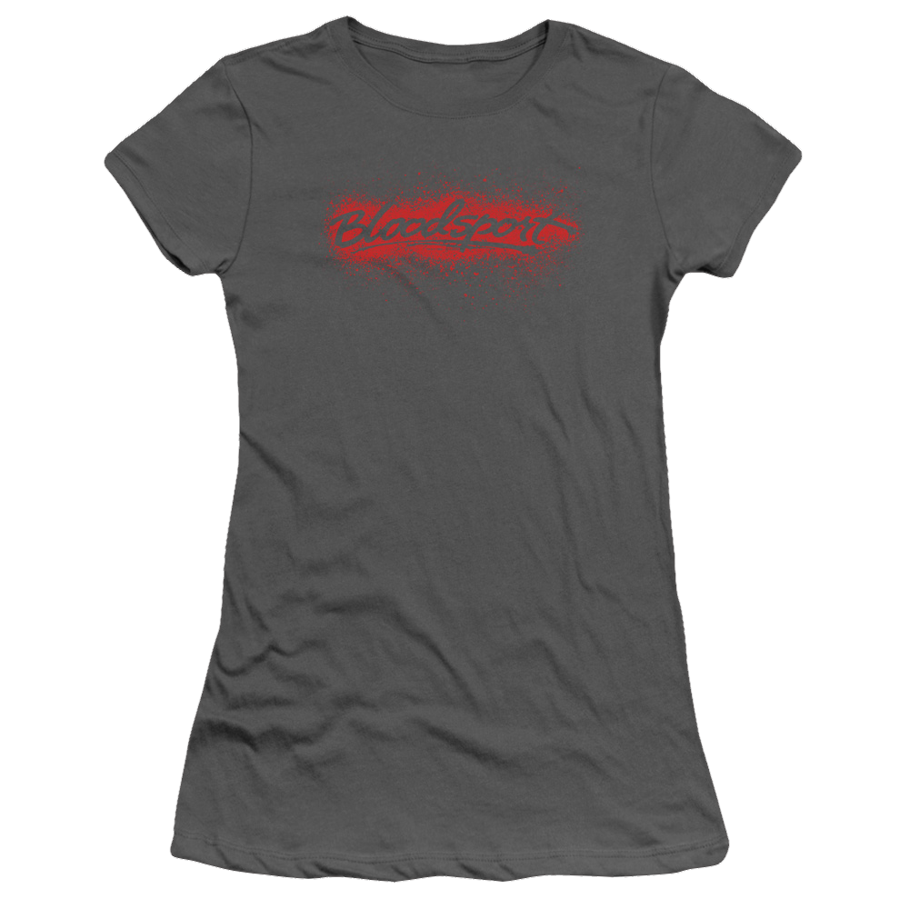 Bloodsport Blood Splatter - Juniors T-Shirt Juniors T-Shirt Bloodsport