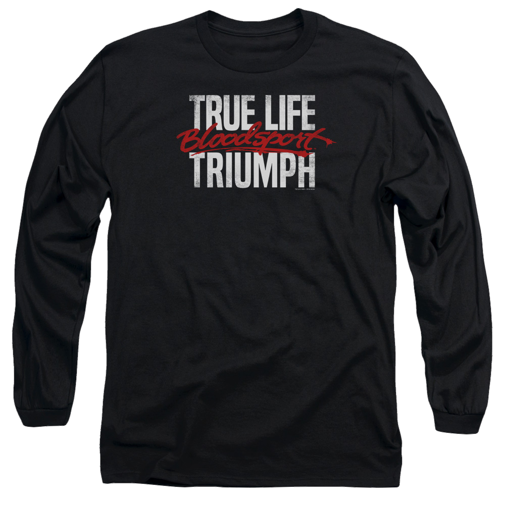 Bloodsport True Story - Men's Long Sleeve T-Shirt Men's Long Sleeve T-Shirt Bloodsport
