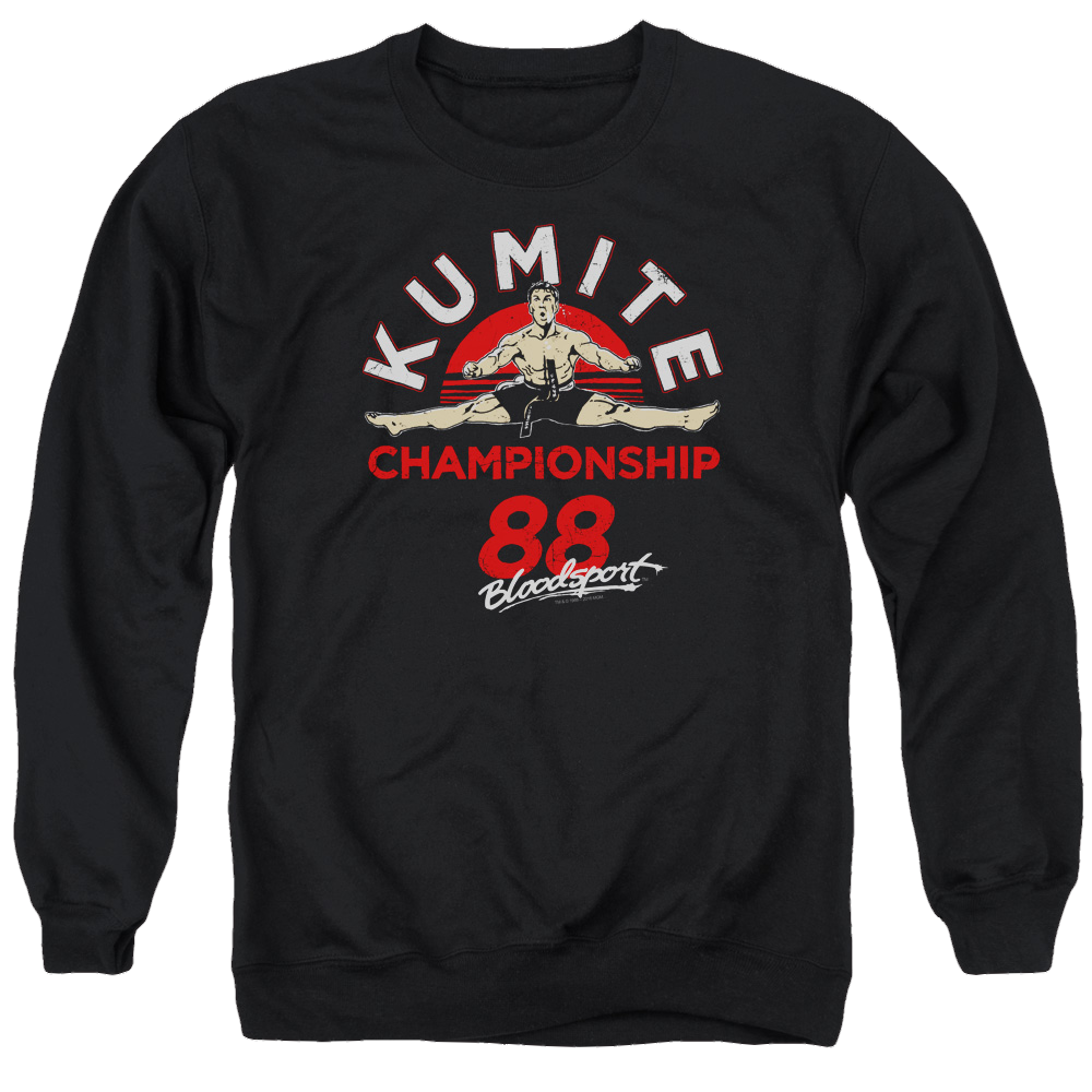 Bloodsport Championship 88 - Men's Crewneck Sweatshirt Men's Crewneck Sweatshirt Bloodsport