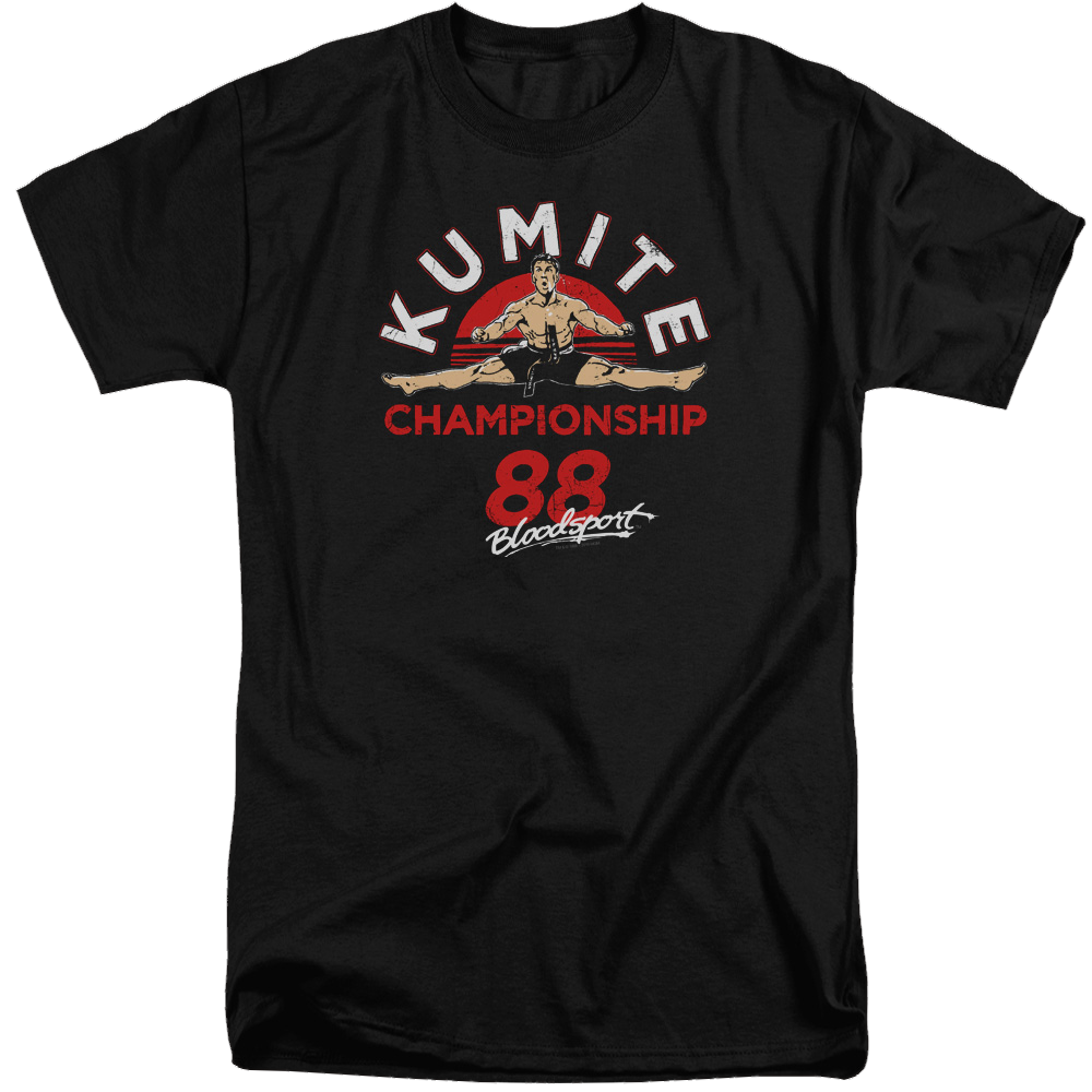Bloodsport Championship 88 - Men's Tall Fit T-Shirt Men's Tall Fit T-Shirt Bloodsport