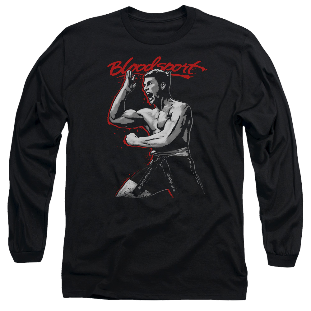 Bloodsport Loud Mouth - Men's Long Sleeve T-Shirt Men's Long Sleeve T-Shirt Bloodsport