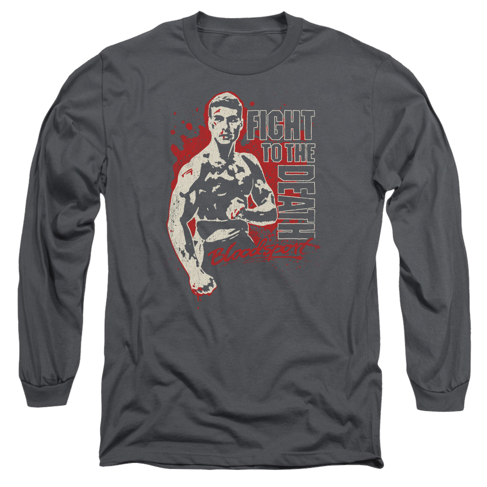 Bloodsport To The Death - Men's Long Sleeve T-Shirt Men's Long Sleeve T-Shirt Bloodsport