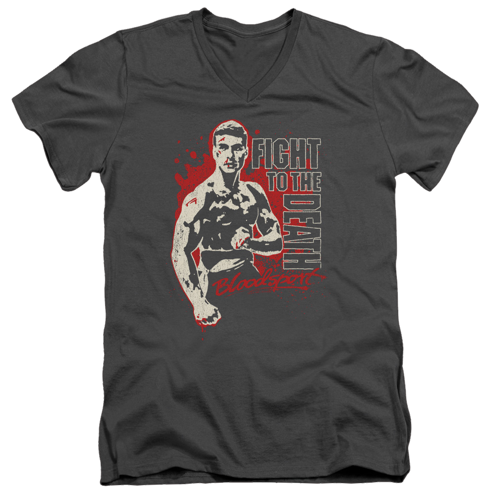 Bloodsport To The Death - Men's V-Neck T-Shirt Men's V-Neck T-Shirt Bloodsport