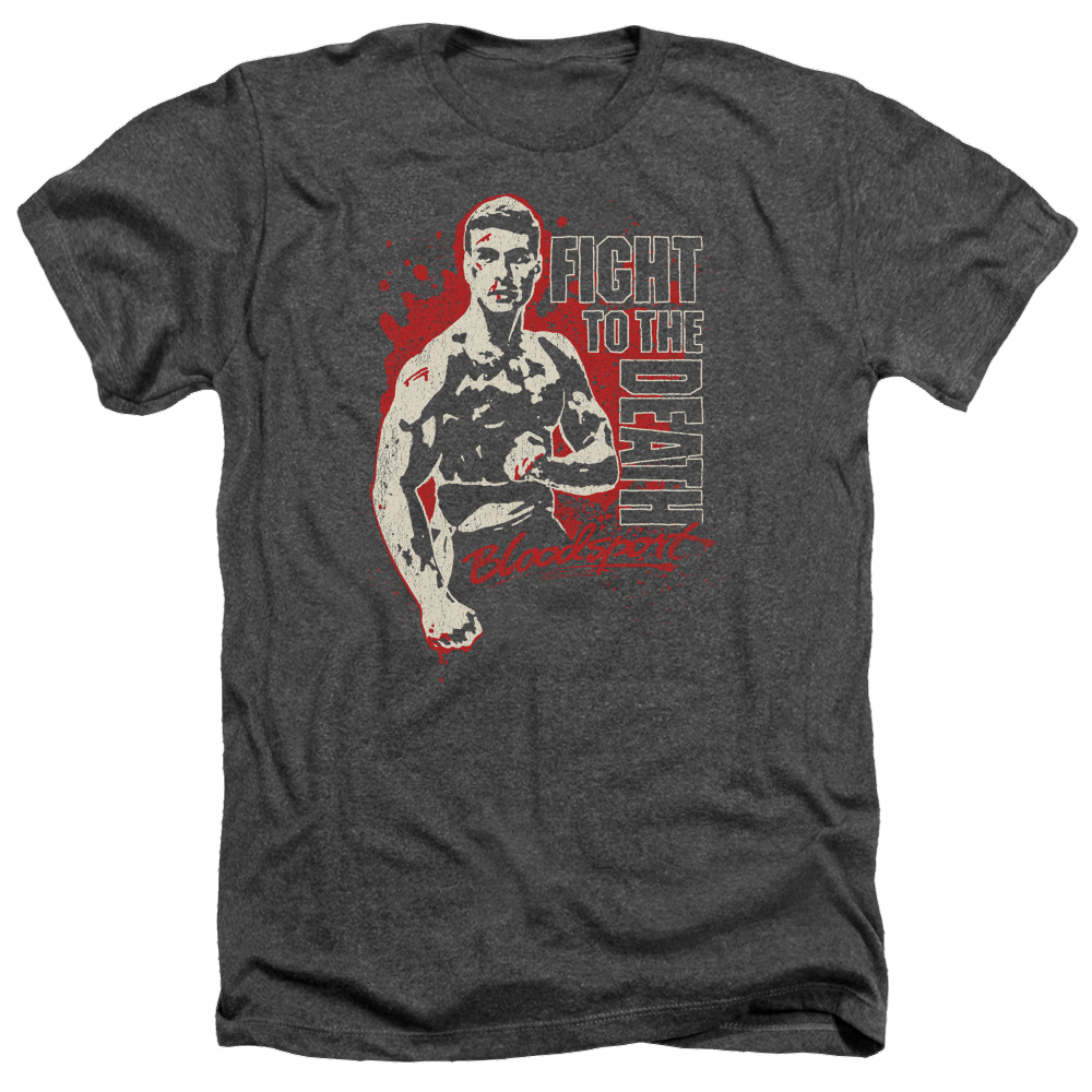 Bloodsport To The Death - Men's Heather T-Shirt Men's Heather T-Shirt Bloodsport