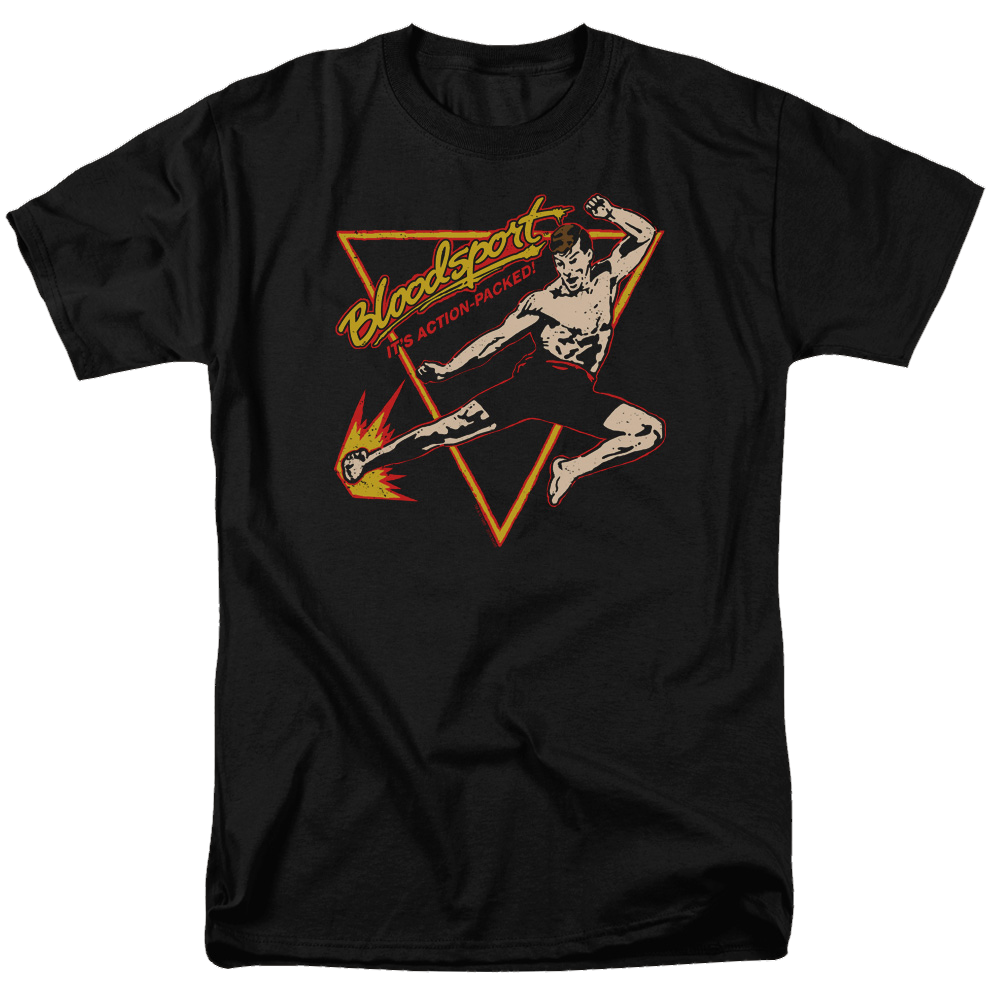 Bloodsport Action Packed - Men's Regular Fit T-Shirt Men's Regular Fit T-Shirt Bloodsport