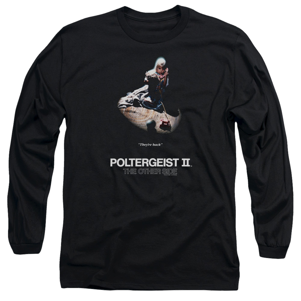 Poltergeist II Poster Men's Long Sleeve T-Shirt Men's Long Sleeve T-Shirt POLTERGEIST